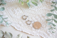 Load image into Gallery viewer, Mini Silver Every Day Hoops