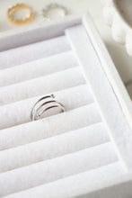 Load image into Gallery viewer, Gold/Silver Wrapped Coil Ring