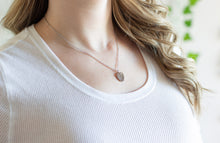 Load image into Gallery viewer, Silver Monstera Leaf Necklace