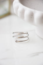 Load image into Gallery viewer, Gold/Silver Wrapped Coil Ring