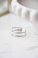 Load image into Gallery viewer, Gold/Silver Wrapped Coil Ring