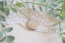 Load image into Gallery viewer, Silver Floral Locket Necklace