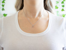 Load image into Gallery viewer, Little Silver Heart Necklace
