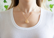 Load image into Gallery viewer, Filigree Bubble Charm Necklace