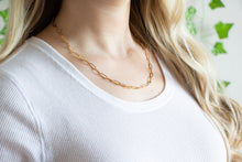 Load image into Gallery viewer, Paperclip Chain Necklace