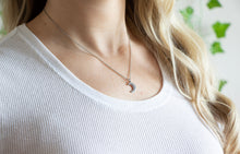 Load image into Gallery viewer, Little Silver Moon Necklace