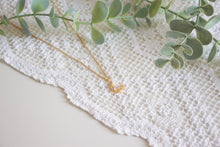 Load image into Gallery viewer, Gold Moon Charm Necklace