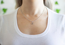 Load image into Gallery viewer, Wave Charm Necklace