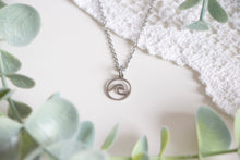 Load image into Gallery viewer, Wave Charm Necklace