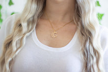 Load image into Gallery viewer, Crescent Moon Charm Necklace