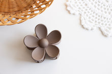 Load image into Gallery viewer, Chocolate Brown Daisy Claw Clip
