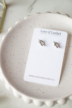 Load image into Gallery viewer, Gold/Silver Knot Studs
