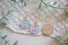 Load image into Gallery viewer, Birthday Party Glitter Resin Earrings
