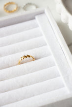 Load image into Gallery viewer, Gold/Silver Bubble Heart Ring
