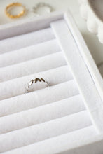 Load image into Gallery viewer, Gold/Silver Bubble Heart Ring
