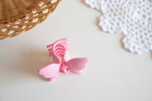 Load image into Gallery viewer, Bubblegum Pink Matte Butterfly Claw Clip
