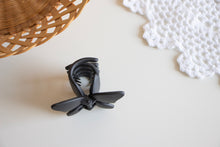 Load image into Gallery viewer, Black Matte Butterfly Claw Clip
