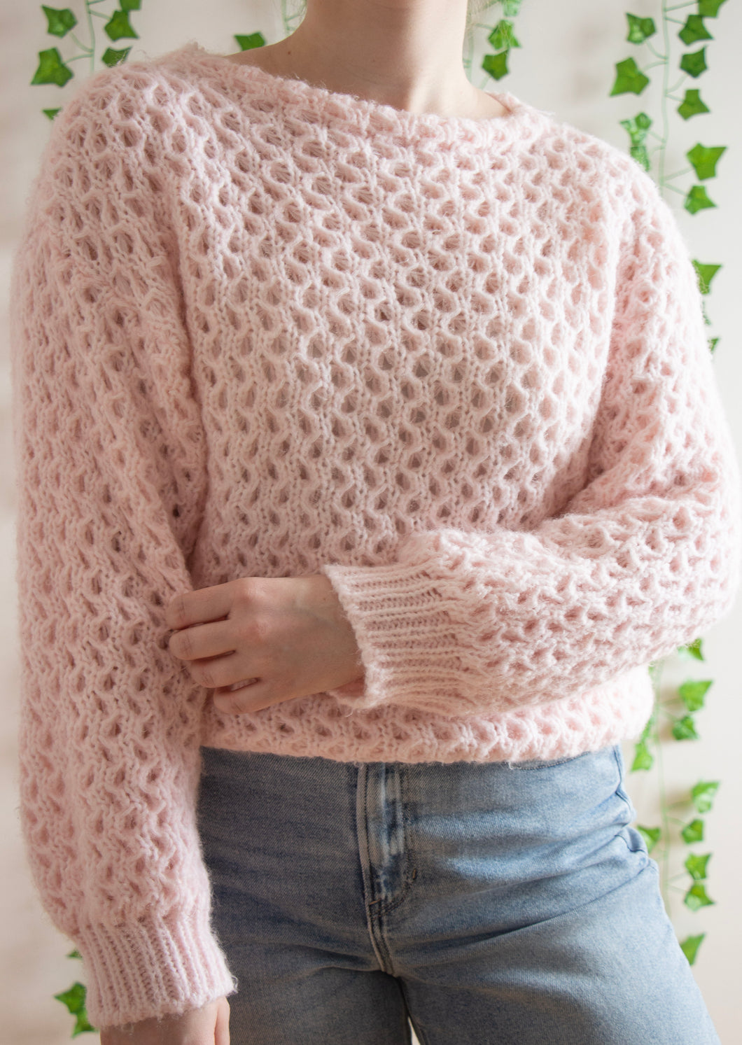 Hand Knitted Sweater (M)