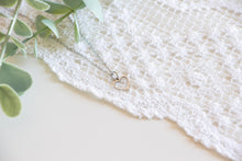 Load image into Gallery viewer, Little Silver Heart Necklace
